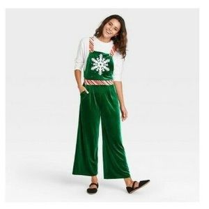 Festive holiday light up jumpsuit with pockets! XXL